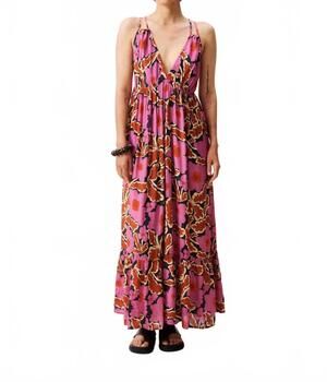 NEW FRNCH women's pioneer vitoria dress in pink